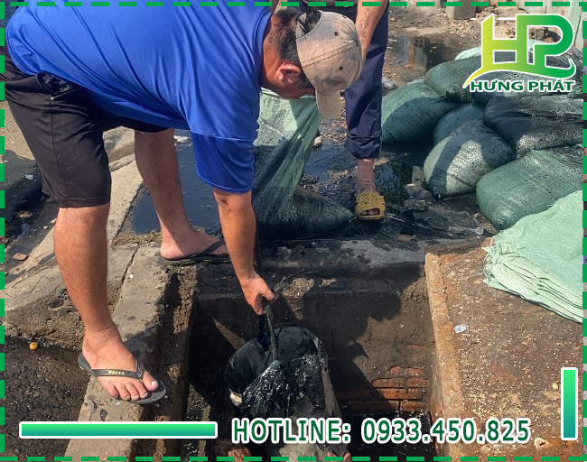 Công ty vệ sinh môi trường Hưng Phát chuyên nạo vét hố ga