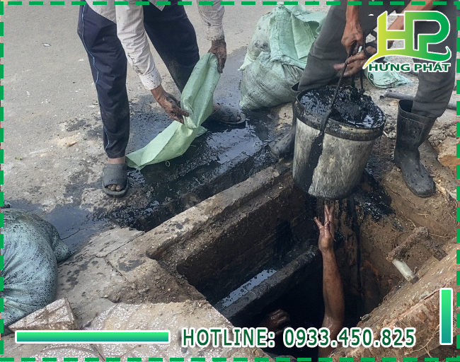 Công ty vệ sinh môi trường Hưng Phát chuyên nạo vét hố ga