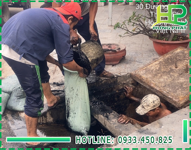Dịch vụ nạo vét hố ga chuyên nghiệp