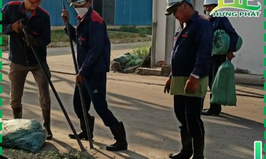 Nạo vét cống thoát nước bằng máy phun rửa áp lực cao