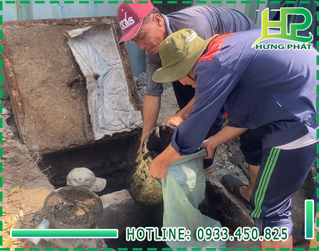 Nạo vét bùn hố ga giá rẻ