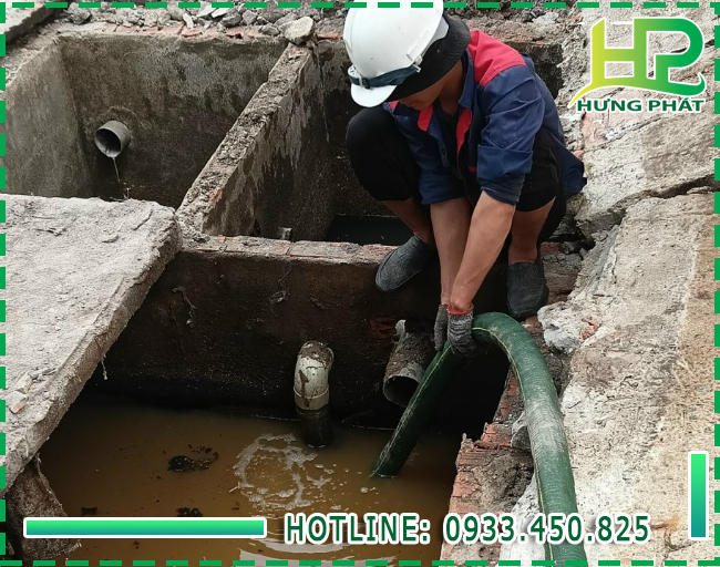 Thông cống nghẹt Hưng Phát với quy trình chuyên nghiệp